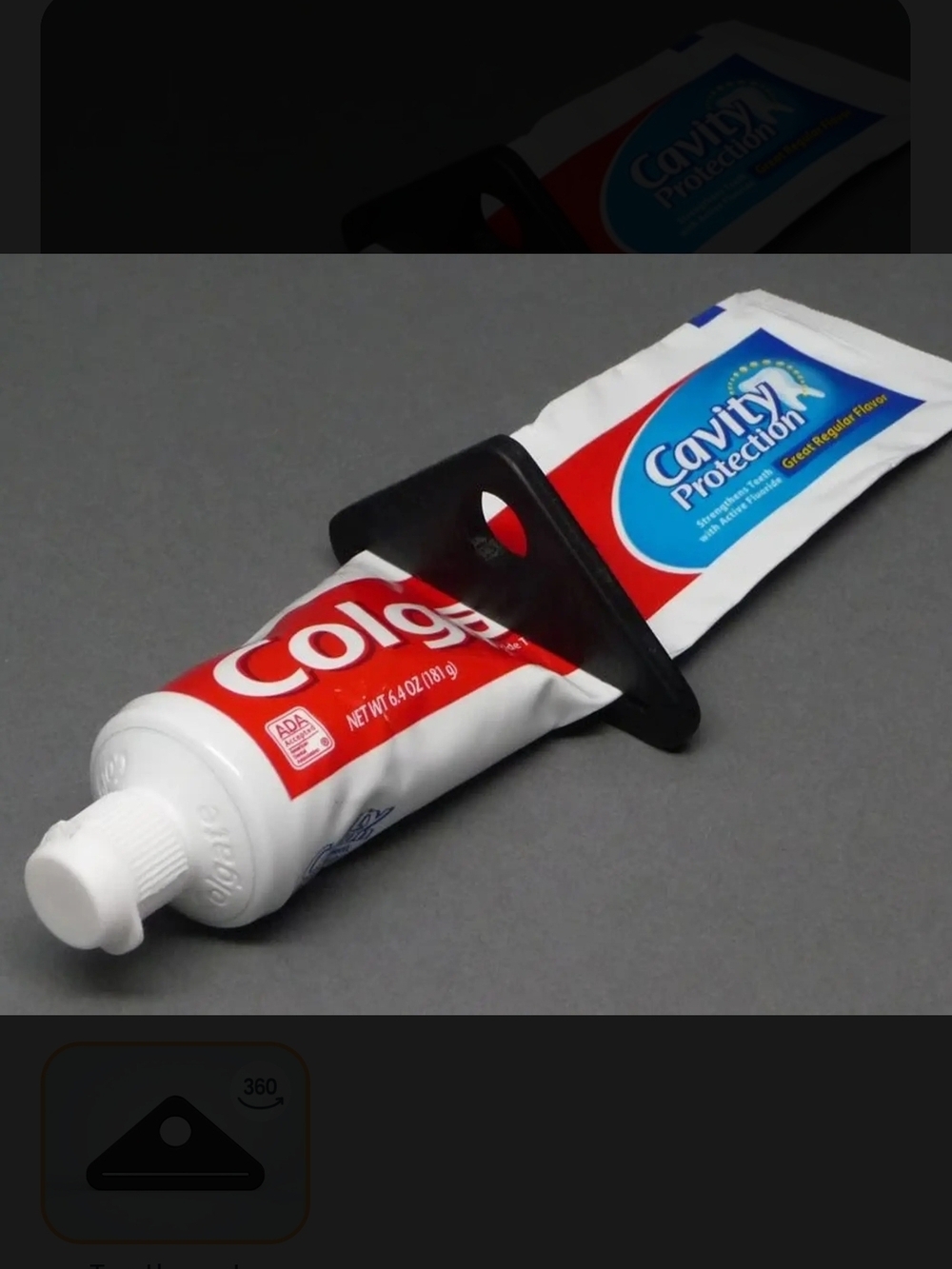 3D Printed Toothpaste Tube Squeezer